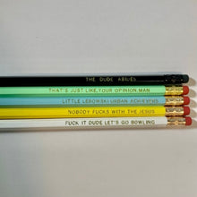 Load image into Gallery viewer, The Big Lebowski Pencil Set
