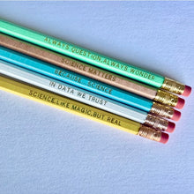 Load image into Gallery viewer, For the Love of Science Pencil Set
