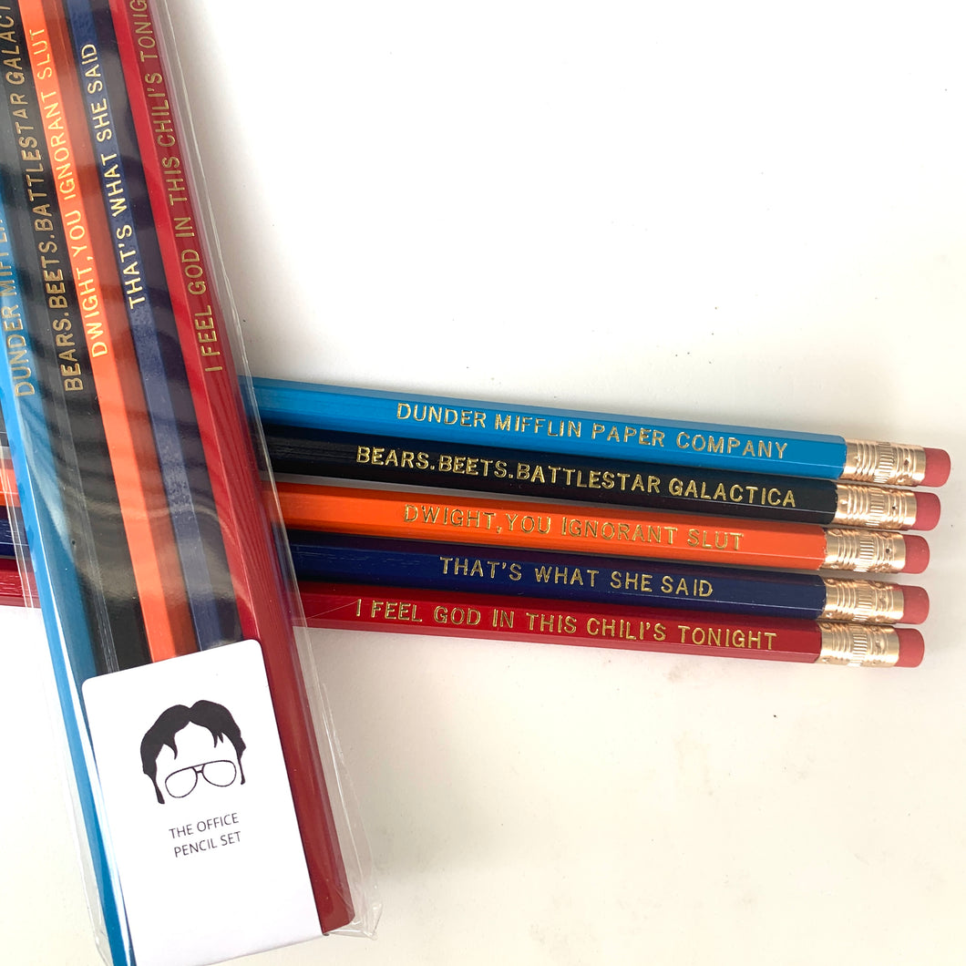 The Office Pencil Set