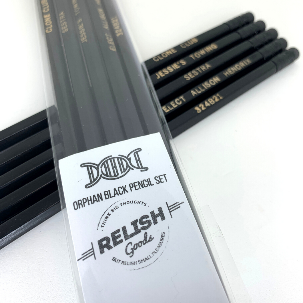 Orphan Black pencil set
